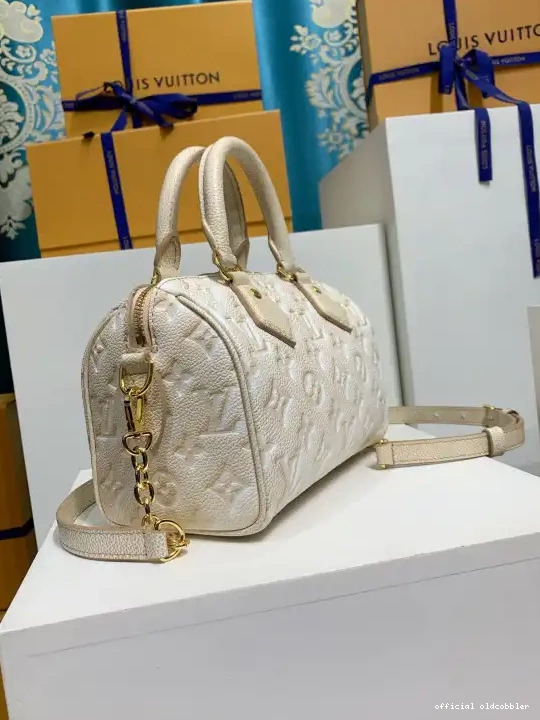 Official oldcobbler LOUIS BANDOULIÈRE 20 VUITTON SPEEDY 0705